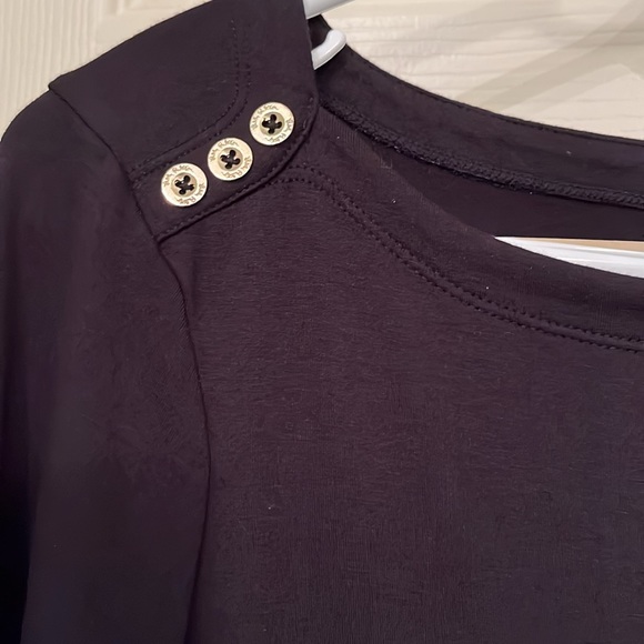 Lilly Pulitzer Black 3/4 Sleeves Sophie Dress Sz Small UPF 50+ Sun Protection - Picture 8 of 13